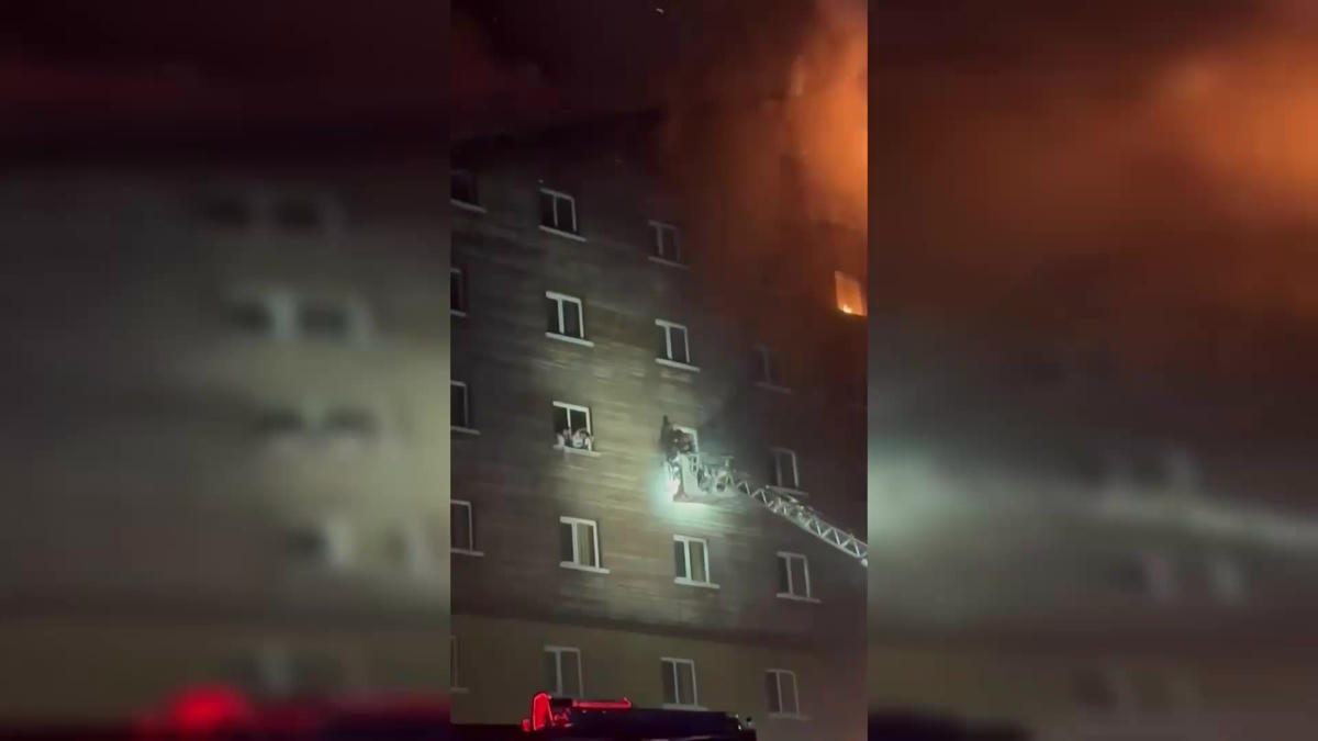 Kartalkaya'da kayak merkezinde yangın: 78 can kaybı, 14 kişi gözaltında